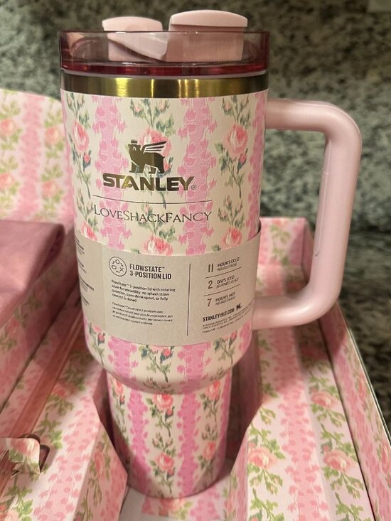Stanley Other - Stanley X Love Shack Fancy 40 Oz Quencher Tumbler – Blooming Heirloom Edition